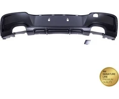 MTuning galinis difuzorius Matt Juodas BMW 1 F20 F21 pre-facelift 2011-2015 m.