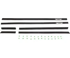 MTuning Juodos šoninės juostos, 6 vnt. komplektas BMW 5 E39 1995-2003 m.