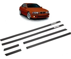 MTuning Juodos šoninės juostos, 6 vnt. komplektas BMW 5 E39 1995-2003 m.