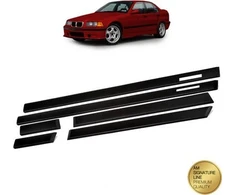 MTuning Juodos šoninės juostos, 6 vnt. komplektas BMW 3 E36 1990-1998 m.