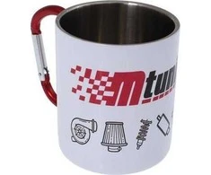 MTuning metalinis puodelis 300 ml, baltas