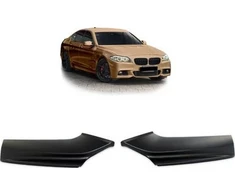 Mtuning priekinio buferio įdėklai matinis juodas BMW 5 F10 F11 2010-2017 našumo stilius