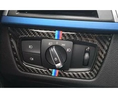 MTuning BMW F30 M2 šviesos jungiklio anglies rėmelis