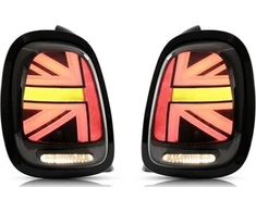 MTuning Rinkinys Lamp Tylnych LED Smoke Juodas MINI F55 F56 F57 2014-2019