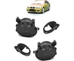 MTuning Rūko žibintų komplektas BMW 3 (E46) Coupe Cabrio Sedan Touring 5 (E39) Sedan Touring 1998-2006 m.