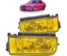 MTuning Rūko žibintų komplektas Geltonas BMW 3 E36 Compact 1991-1999 m.