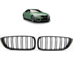 „MTuning Single Rib“ sportinės grotelės, matinės juodos, BMW 4 F32 F82 F33 F83 F36 Gran 2013–2021 m.