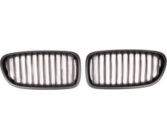 „MTuning Single Rib“ sportinės grotelės, matinės juodos, BMW 5 F10 F11 2010–2018 m.