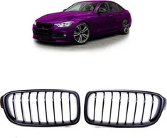 „MTuning Single Rib“ sportinės grotelės, matinės juodos, BMW 3 F30 F31 2011–2019 m.