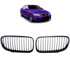 „MTuning Single Rib“ sportinės grotelės, matinės juodos, BMW 3 E92 E93 veido pakėlimas 2010–2013 m.