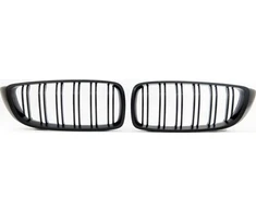 „MTuning Single Rib“ sportinės grotelės, matinės juodos, BMW 4 F32 F82 F33 F83 F36 Gran 2013–2021 m.