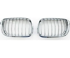 MTuning Single rib sportinės grotelės All Chrome BMW X5 E53 pre-facelift 1999-2003