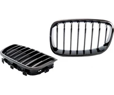 MTuning Single rib sportinės grotelės Carbon Look BMW 1 F20 F21 pre-facelift 2011-2015