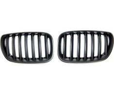 „MTuning Single Rib“ sportinės grotelės, matinės juodos, BMW X5 E53 veido pakėlimas 2003–2007 m.