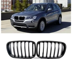 MTuning Single rib sportinės grotelės Gloss Juodas BMW X3 F25 pre-facelift 2010-2014