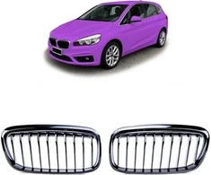 MTuning Single rib sportinės grotelės Gloss Juodas BMW 2 F45 pre-facelift 2014-2018