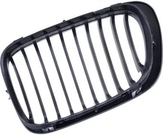 MTuning Single rib sportinės grotelės Gloss Juodas BMW 3 E46 pre-facelift 1999-2003