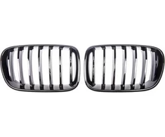 MTuning Single rib sportinės grotelės Gloss Juodas BMW X3 F25 pre-facelift 2010-2014