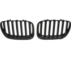 MTuning Single rib sportinės grotelės Matt Juodas BMW X5 E53 pre-facelift 1999-2003