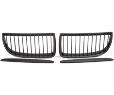 MTuning Single rib sportinės grotelės Matt Juodas BMW 3 E90 E91 pre-facelift 2005-2008