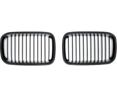 MTuning Single rib sportinės grotelės Matt Juodas BMW 3 E36 Compact pre-facelift 1991-1996