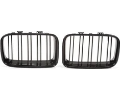 MTuning Sport Grilis Double Fins Blizgus juodas BMW 3 E36 Compact Facelift 1991-1996 m.