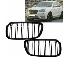 MTuning Sport Grilis Double Fins Blizgus juodas BMW X3 F25 Pre-Facelift 2010-2014 m.
