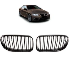 MTuning Sport Grilis Double Fins Blizgus juodas BMW 3 E92 E93 Facelift 2010-2013 m.