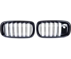 MTuning Sport Grilis Double Ribs Gloss Juodas Camera BMW X5 F15 F85 X6 F16 F86 2013-2018 m.