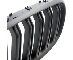 MTuning Sport Grilis Double Ribs Matinis Juodas BMW X6 E71 E72 X5 E70 2007-2013 m.