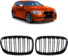 MTuning Sport Grilis Double Ribs Matt Juodas BMW 1 F20 F21 Pre-Facelift 2011-2015