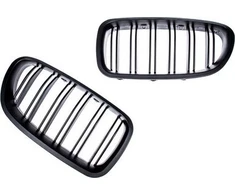 MTuning Sport Grilis Double Ribs Matt Juodas BMW 5 (F10) Sedanas (F11) Touring 2010–2018 m.