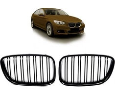 MTuning Sport Grilis Double Ribs Matt Juodas BMW 5 F07 2013-2017
