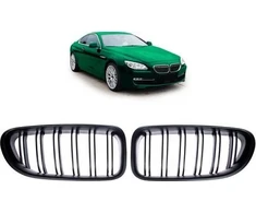 MTuning Sport Grilis Dvigubos Ribs Matinis Juodas BMW 6 F13 F12 F06 2011-2018 m.