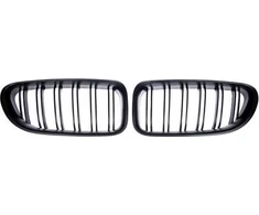 MTuning Sport Grilis Dvigubos Ribs Matinis Juodas BMW 6 F13 F12 F06 2011-2018 m.
