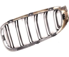 MTuning Sportinės grotelės dvigubos briaunos Chrome ir juodos spalvos BMW 3 F34 2013-2020 m.