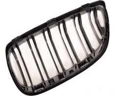 MTuning Sportinės grotelės dvigubos briaunos Blizgus juodas BMW 3 E92 E93 prieš veido patobulinimą 2005-2010 m.