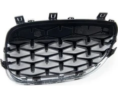 MTuning Sportinės grotelės Gloss Juodas &amp; Chrome BMW 5 E60 E61 2003-2010 m.