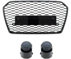 MTuning Sportinis grilis Gloss Juodas AUDI A6 C7 Facelift 2015-2018 m.
