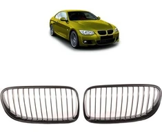 MTuning Sportinis grotelių viengubas briaunos Blizgus Juodas BMW 3 E92 E93 Facelift 2010-2013 m.
