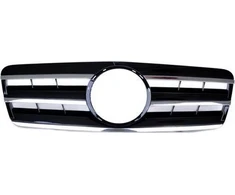 Mtuning Sports Grilis Chrome &amp; Juodas MERCEDES CLK C208 A208 1997-2002