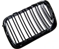 Mtuning Sports Grilis Double Ribs Gloss Juodas BMW 3 E36 Compact Facelift 1996-1999