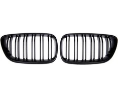 Mtuning Sports Grilis Dvigubos Ribs Matinis Juodas BMW 2 F22 F23 2013-2021 m.