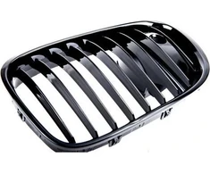 MTuning Sports Grilis Single Ribs Blizgus Juodas Kamera BMW 7 F01 F02 F03 F04 2012-2016 m.