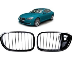 MTuning Sports Grilis Single Ribs Blizgus Juodas Kamera BMW 7 F01 F02 F03 F04 2012-2016 m.
