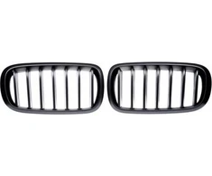 Mtuning Sports Grilis Single Ribs Matinis Juodas BMW X5 F15 F85 X6 F16 F86 2013-2018 m.