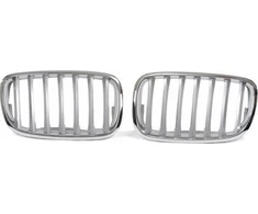 Mtuning Sports Grilis Single Ribs Matinis Sidabrinis BMW X6 E71 E72 X5 E70 2008-2014 m.