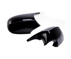 Mtuning Veidrodėlių dangteliai BMW 1 E81 E82 E87 E88 3 E90 E91 E92 E93 Juodi blizgūs