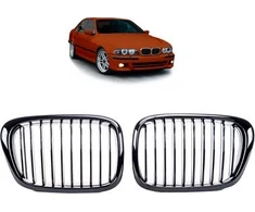 MTuning vienos briaunos sportinės grotelės blizgios juodos BMW 5 E39 1995-2003