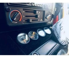 Mtuning_A Papildomas indikatorius lentyna 3x52mm BMW E30 VDO laikrodžiai
